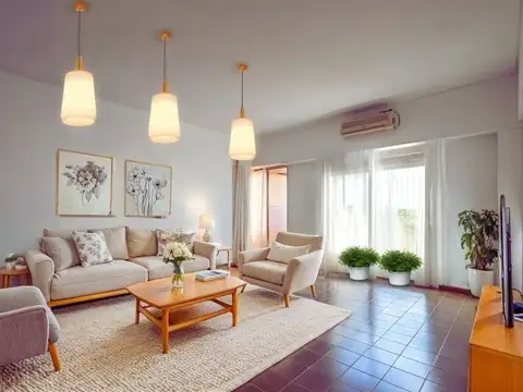 Venta departamento dos ambientes, terraza propia, Av. Belgrano 2900, Balvanera, CABA