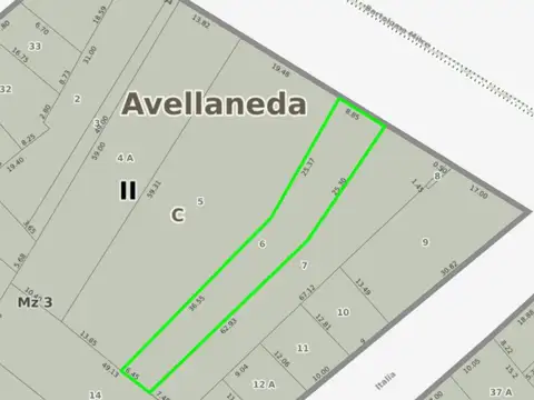 VENTA PROPIEDAD 436 M2 AV. MITRE AVELLANEDA CENTRO