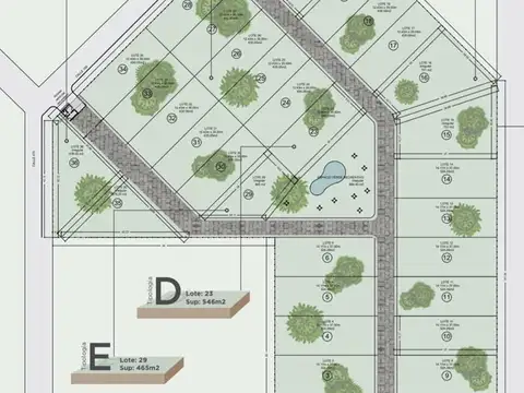 Terreno en Venta 35  mts Fondo
