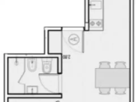 Departamento en Venta en Barrio Norte, USD 175.000