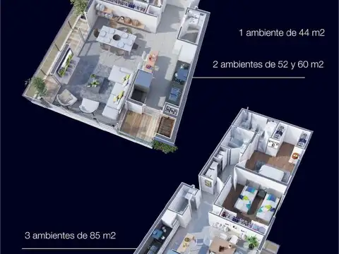 Departamento en Venta de 2 dormitorios