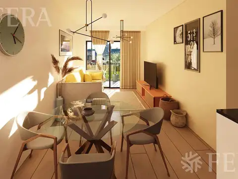 Venta departamento 2 ambientes con balcón en Wilde