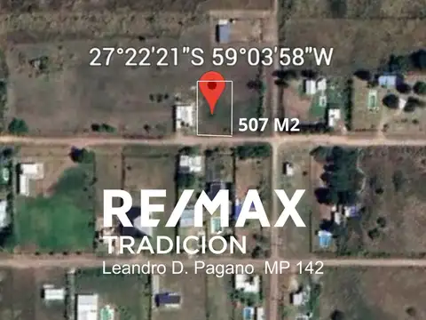 Terreno en Venta de 508,0 m2