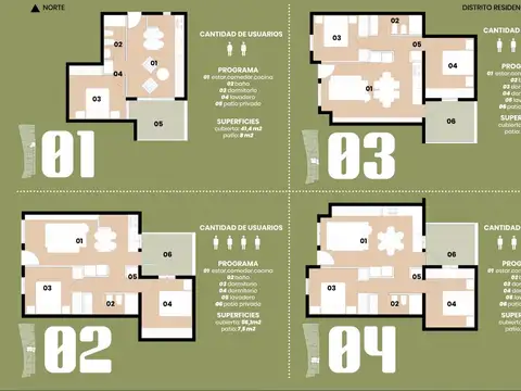 Depto Tipo Casa en Venta de 1 dormitorio