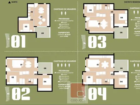 Depto Tipo Casa en Venta de 1 dormitorio
