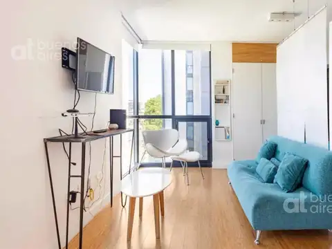 Departamento 2 ambientes con 1 baño