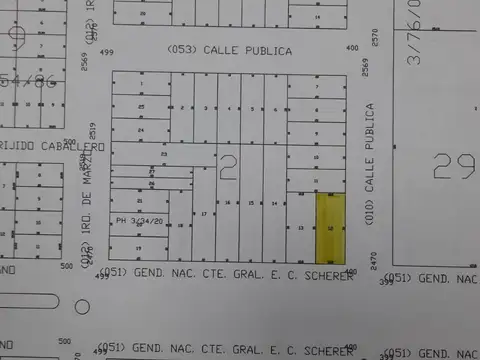 Terreno en Venta 10  mts Frente