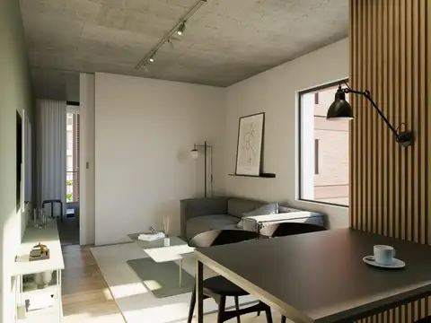 Departamento 3 ambientes con 2 baños