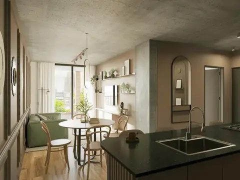 Departamento en Venta de 1 dormitorio