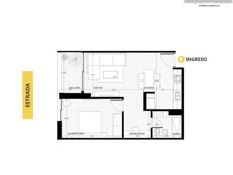 Departamento en Venta en Refinerias, Rosario