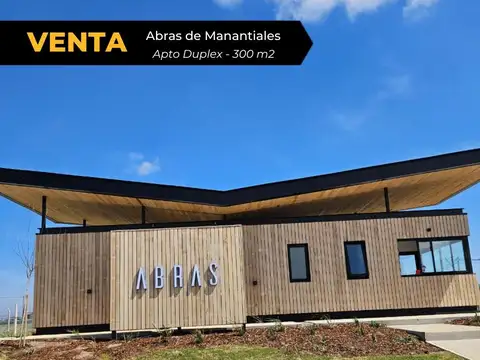 LOTE 300 m2 APTO DUPLEX FONDO OESTE