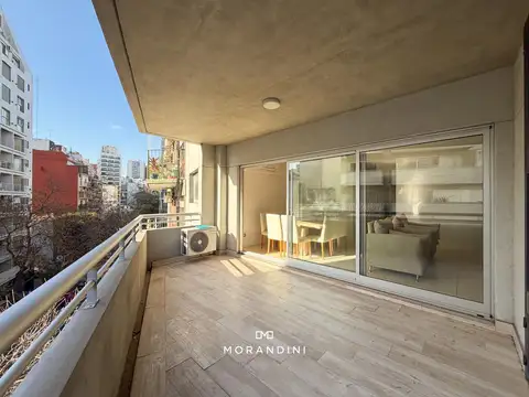 Piso de 4 ambientes con balcón terraza, parrilla y Cochera en Belgrano