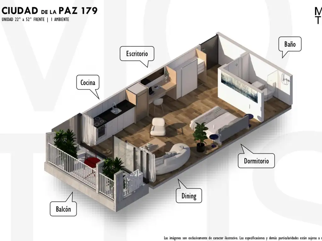 CIUDAD DE LA PAZ 179 MOTUS en Palermo
