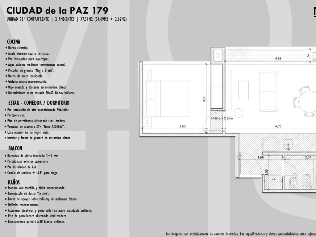 CIUDAD DE LA PAZ 179 MOTUS - Foto 23