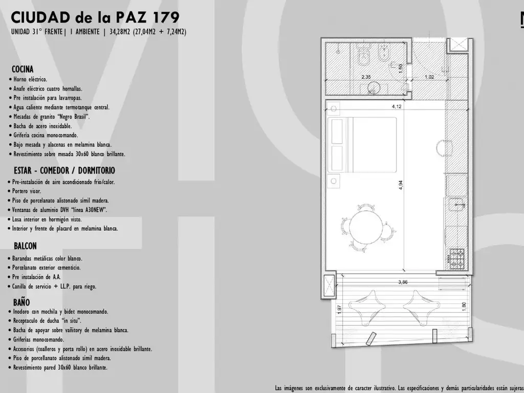 CIUDAD DE LA PAZ 179 MOTUS - Foto 18