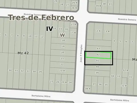 Terreno en Venta en Caseros, USD 280.000
