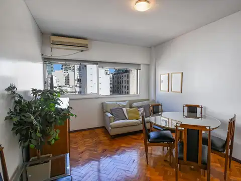 Alquiler departamento 3 ambientes con muebles barrio norte