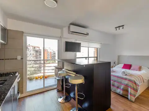 Departamento Monoambiente con 2 baños