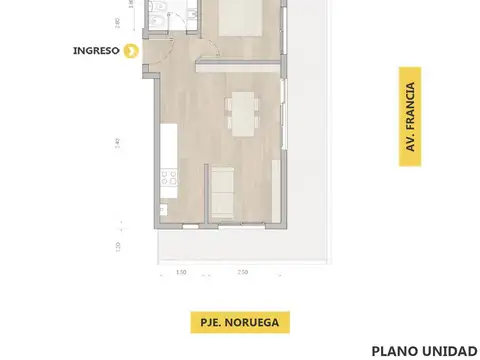 Departamento en Venta en Nuestra Señora De Lourdes, Rosario