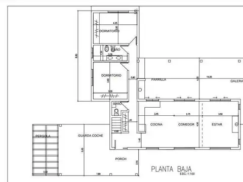 Casa en venta en lote central de Chacras del Molino.