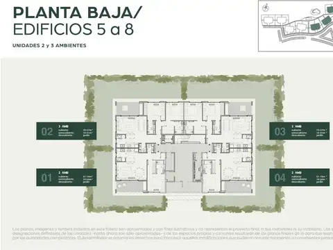 Departamento en Venta de 1 dormitorio