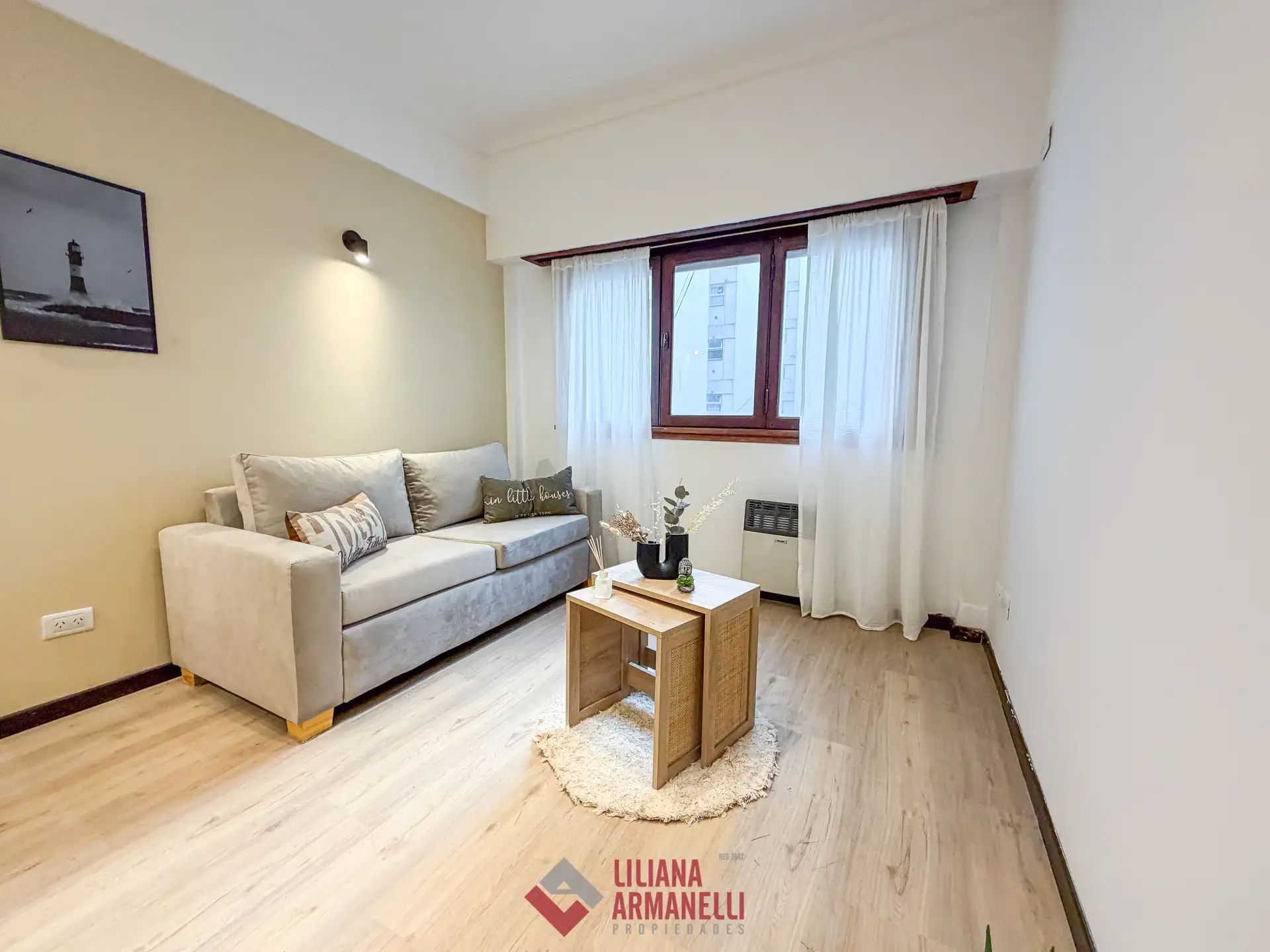 Depto 2 amb con dependencia, 43m² — Plaza Colón