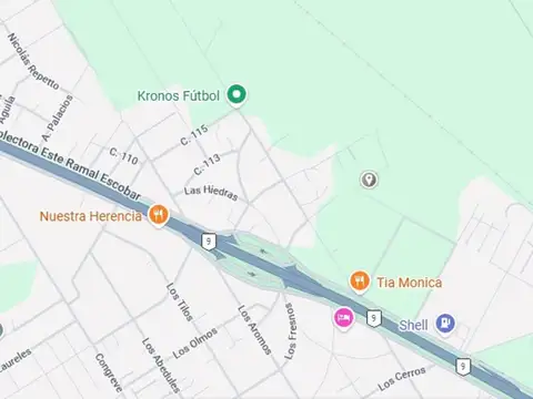 Venta lotes para galpón en  escobar, Industrial 1