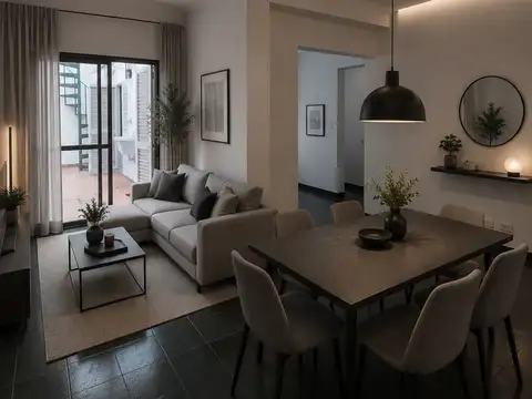 Depto Tipo Casa en Alquiler de 2 ambientes