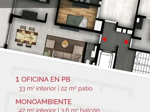 VENTA - Departamento de 3 dormitorios en construcción - Abasto, Rosario.