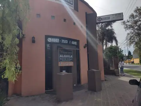 Alquiler de esquina comercial en San Miguel