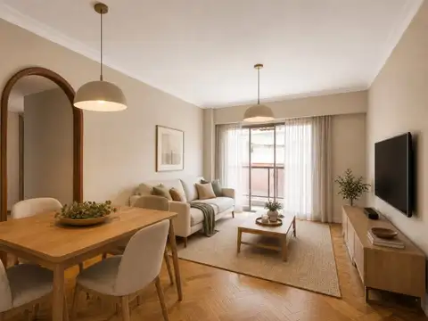 Departamento de 4 ambientes apto crédito en Almagro