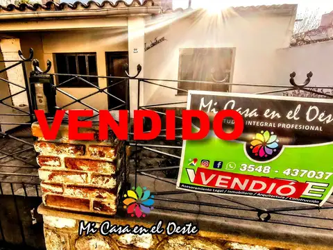 RESERVADO!!! VENDO Casa 2 dorm   depto 1 dorm - 500mts del Centro - La Falda - Córdoba