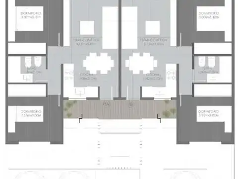 Departamento en Venta con 1 cocheras