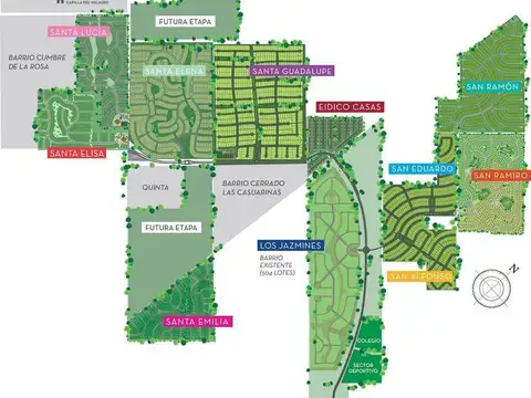 Terreno en Venta en Pilar del Este - Santa Emilia, Countries y Barrios Cerrados en Pilar