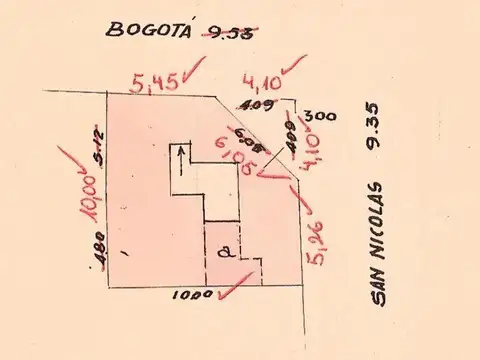 Casa 3 ambientes con 1 baño