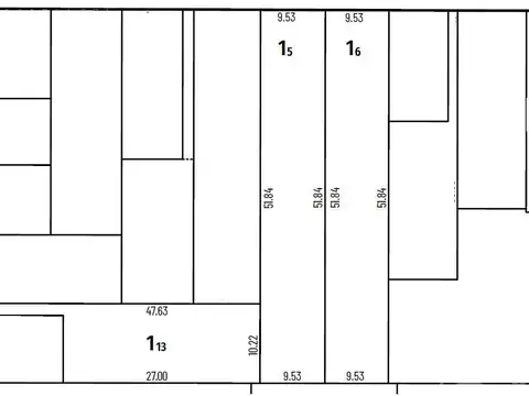 Terreno en Venta 19  mts Frente