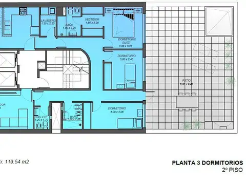 DEPARTAMENTO 3 DORMITORIOS VENTA CENTRO NORTE RIO ROSARIO