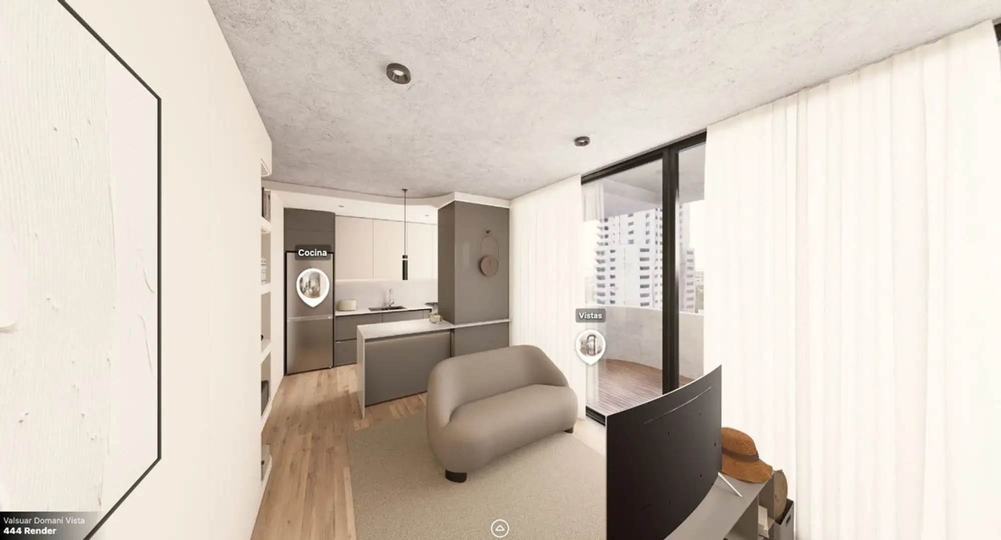VENTA DEPTO 1 AMB en POZO GOLF PLAYA GRANDE