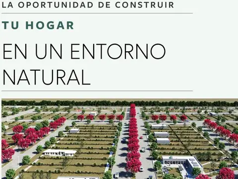 Lotes en venta en Gran Hábitat a 5 Min de Rosario
