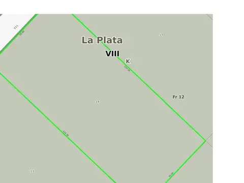 Terreno en Venta de 6837,0 m2