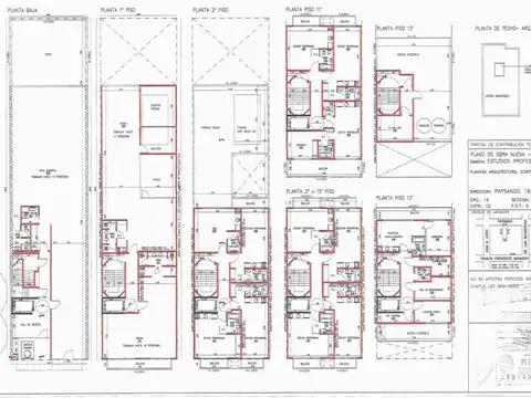 Terreno en Venta 39  mts Fondo