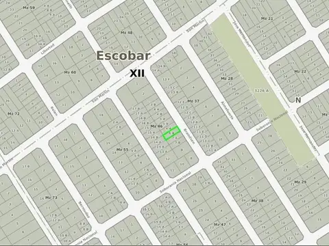 Terreno en Venta 10  mts Frente