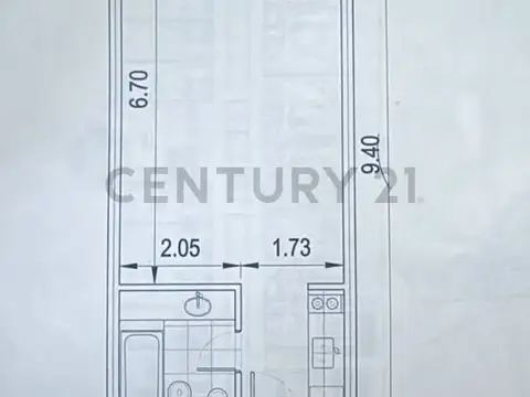 Departamento en Venta de Monoambiente