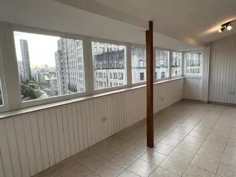 VENTA  2 DORMITORIOS FRENTE A PLAZA HOUSSAY BARRIO NORTE VISTA PANORAMICA TERRAZA