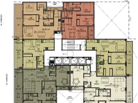 Departamento en Venta de 3 ambientes