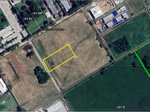 Fraccion Industrial de 2.500 m² - Burzaco