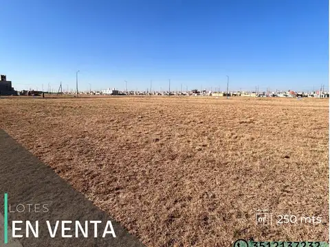 LOTES CONTIGUOS - CUESTAS DE MANANTIALES