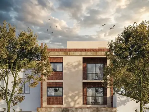 Venta Monoambiente 2° piso con cochera, terraza y baulera- Ituzaingó Norte