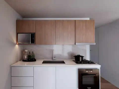 Departamento Monoambiente con 1 baño