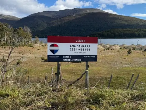 VENTA | LOTE ÚNICO CON SALIDA AL LAGO